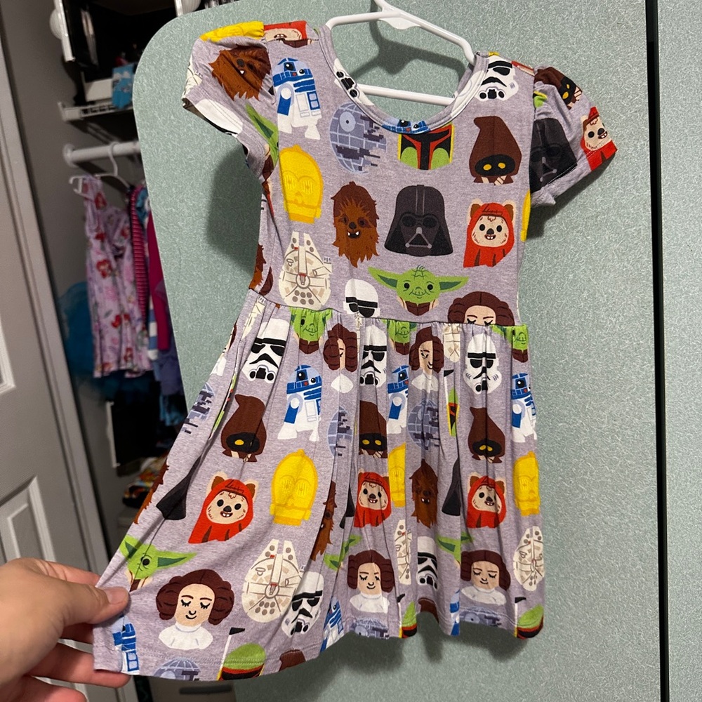Little Sleepies star wars dress